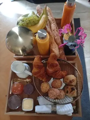 Nourriture dans la maison de vacances ou à proximité
