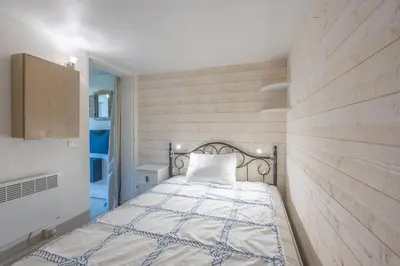 Un ou plusieurs lits dans un hébergement de l'établissement Le Petit Cocon Marin - Appt à 200m de la plage
