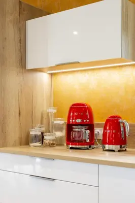 Cuisine ou kitchenette dans l'établissement CALME et DETENTE en famille ou entre amis