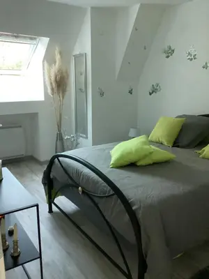 Plan de l'établissement Maison de campagne entièrement rénovée au calme