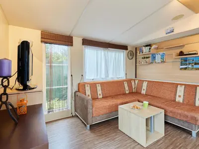 Coin salon dans l'établissement Holiday Home Rêves & Sérénité by Interhome