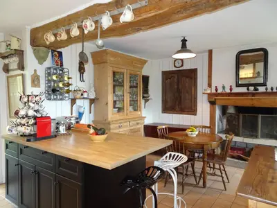 Plan de l'établissement Country House in Normandy near Portbail Beach