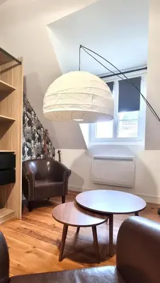 Coin salon dans l'établissement La maison GUILLAUME