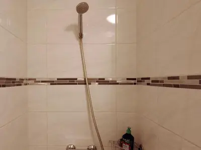 Salle de bains dans l'établissement Downtown Apartment