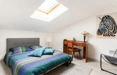 Un ou plusieurs lits dans un hébergement de l'établissement Maison Caen