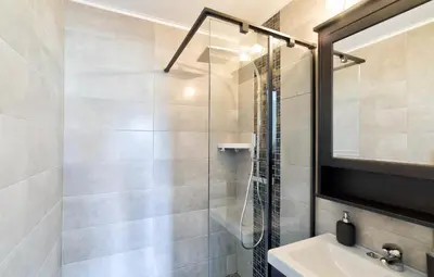 Salle de bains dans l'établissement Maison Flair
