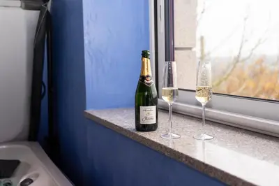 Boissons dans l'établissement Charme à la campagne avec spa