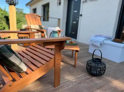 Balcon ou terrasse dans l'établissement La Villa de l Observatoire jacuzzi vue mer