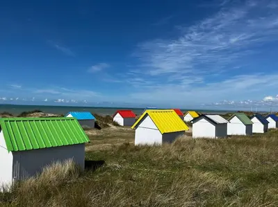 Paysage naturel près de la maison de vacances