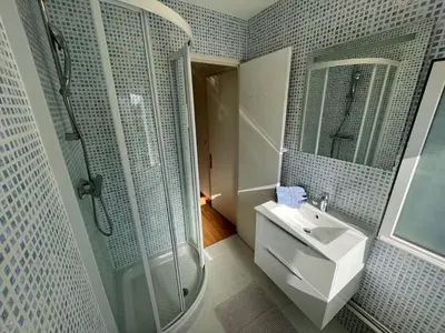 Salle de bains dans l'établissement Le Maxaudant Duplex avec Balcon et Vue sur Mer