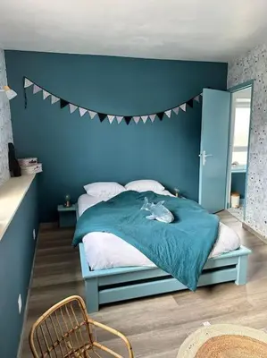 Un ou plusieurs lits dans un hébergement de l'établissement Petite maison de ville