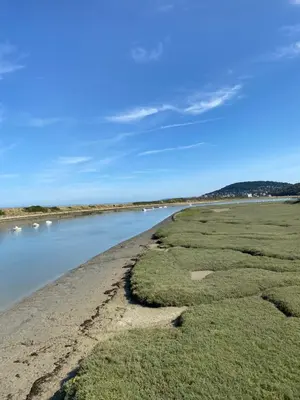 Paysage naturel près de la maison de vacances