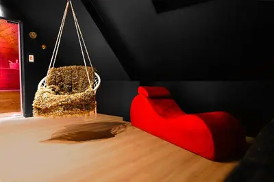 Coin salon dans l'établissement La Sainteny Touch