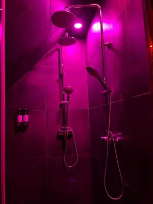 Salle de bains dans l'établissement La Sainteny Touch