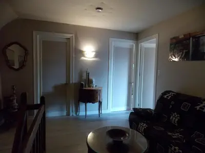 Coin salon dans l'établissement Ker Francozen Renaudière