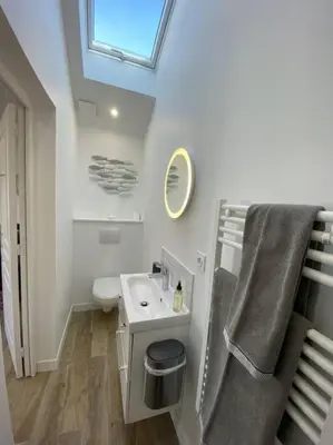 Plan de l'établissement Sweat little home close to Sword beach