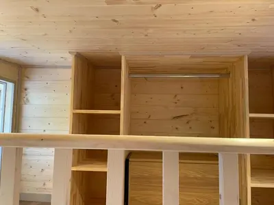 Plan de l'établissement Chalet charmant à Sainte-Marie-du-Mont avec terrasse