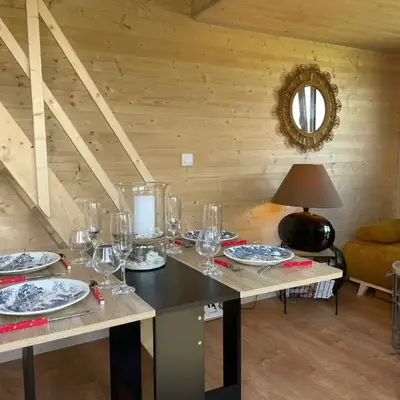 Chalet charmant à Sainte-Marie-du-Mont avec terrasse