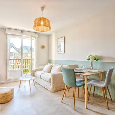 Appt cosy Cabourg 2 min plage 5 min thalasso