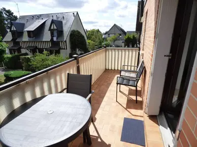 Balcon ou terrasse dans l'établissement Escapade marine-proche plage