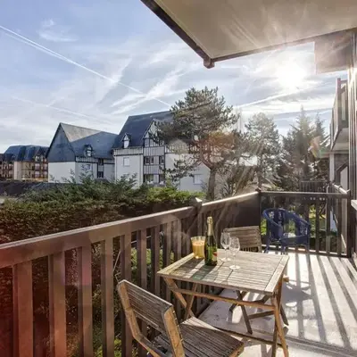 Appartement à Cabourg avec balcon et parking