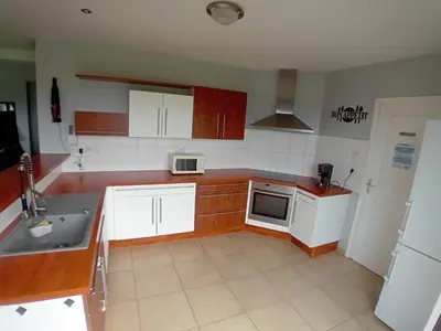 Cuisine ou kitchenette dans l'établissement Gîte du Buron 6 8 personnes