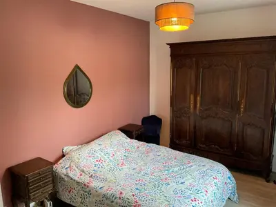 Un ou plusieurs lits dans un hébergement de l'établissement Maison familiale pour un agréable séjour