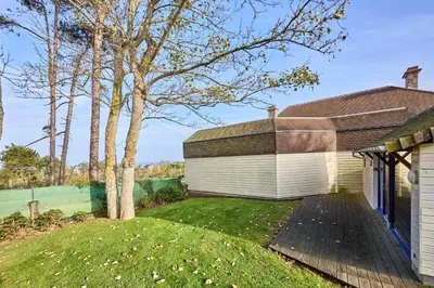 Jardin de l'établissement The Tiny House - maisonette proche de la plage