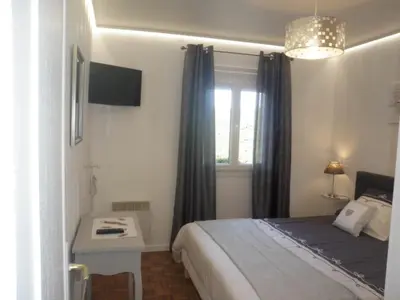 Un ou plusieurs lits dans un hébergement de l'établissement Sea View Family Escape