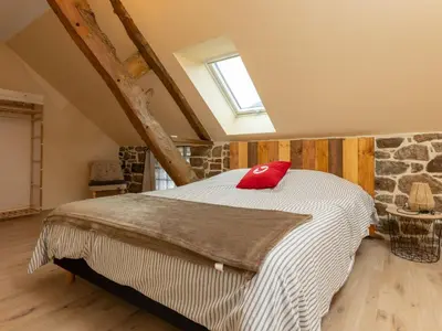 Un ou plusieurs lits dans un hébergement de l'établissement Holiday Home Tiegezh by Interhome