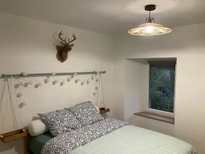 Un ou plusieurs lits dans un hébergement de l'établissement 3 Chambres à louer chez habitant