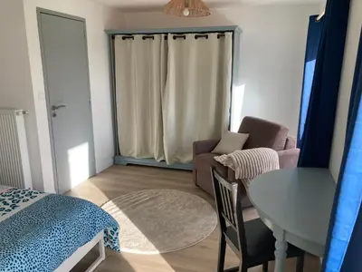 Coin salon dans l'établissement 3 Chambres à louer chez habitant