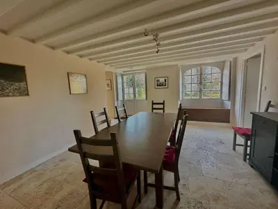Coin salon dans l'établissement La maison du jardinier