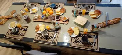 Nourriture dans le B&B/chambre d'hôtes ou à proximité