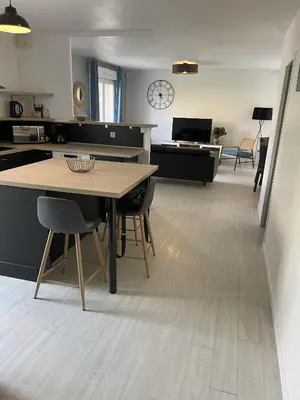Plan de l'établissement Maison calme proche mer
