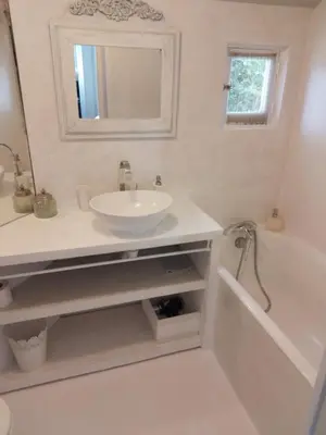 Salle de bains dans l'établissement Chambres d'hôtes Christa