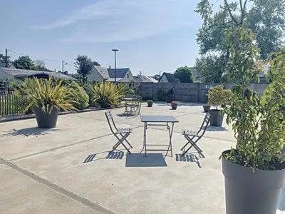 Plan de l'établissement Tiny House cosy près de la plage avec piscine et parking - FR-1-361A-94