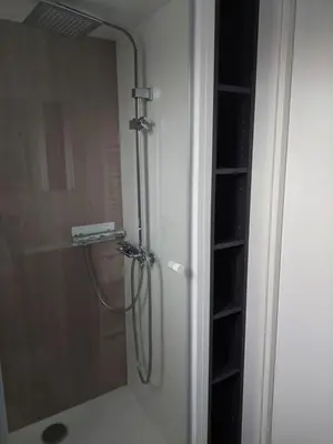 Salle de bains dans l'établissement chalet de 1 a 7 personnes
