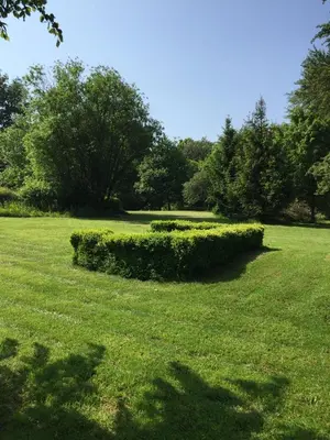 Jardin de l'établissement La Goulaiserie