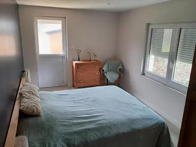 Un ou plusieurs lits dans un hébergement de l'établissement Family home for 14 people