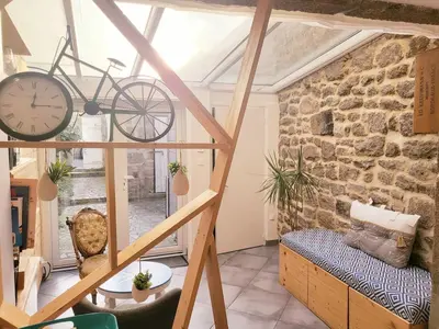 Coin salon dans l'établissement L'Héméra