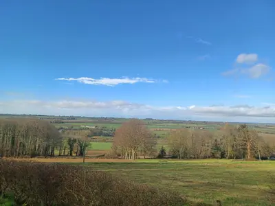 Paysage naturel près de la maison de vacances