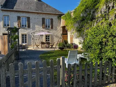 Jardin de l'établissement Le Moulin de la Fosse Soucy 