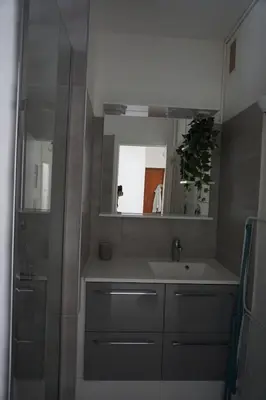 Salle de bains dans l'établissement Appartement confortable