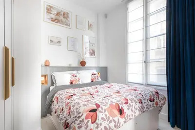 Un ou plusieurs lits dans un hébergement de l'établissement Appartement d'exception en plein coeur de Caen