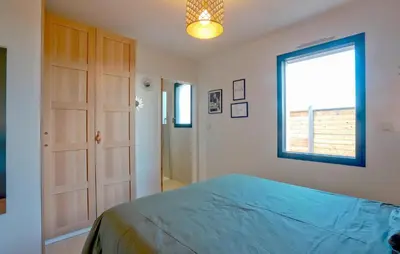 Un ou plusieurs lits dans un hébergement de l'établissement Lovely Home In Saint-Germain-Sur-Ay