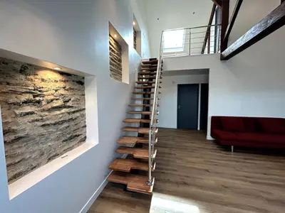 Plan de l'établissement Modern renovated apartment #8 with 7pers mezzanine