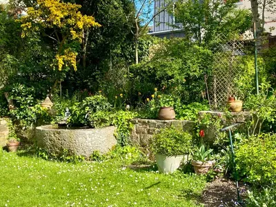 Jardin de l'établissement l'ESCALE
