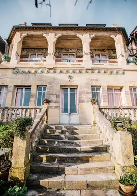 Plan de l'établissement La Villa Louis, maison d'hôtes, vue mer