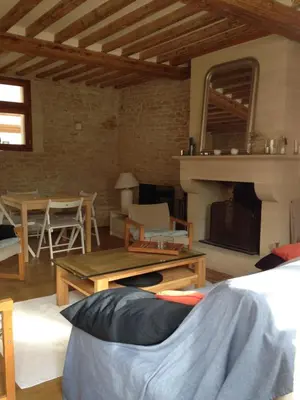 Coin salon dans l'établissement L'Algue Marine